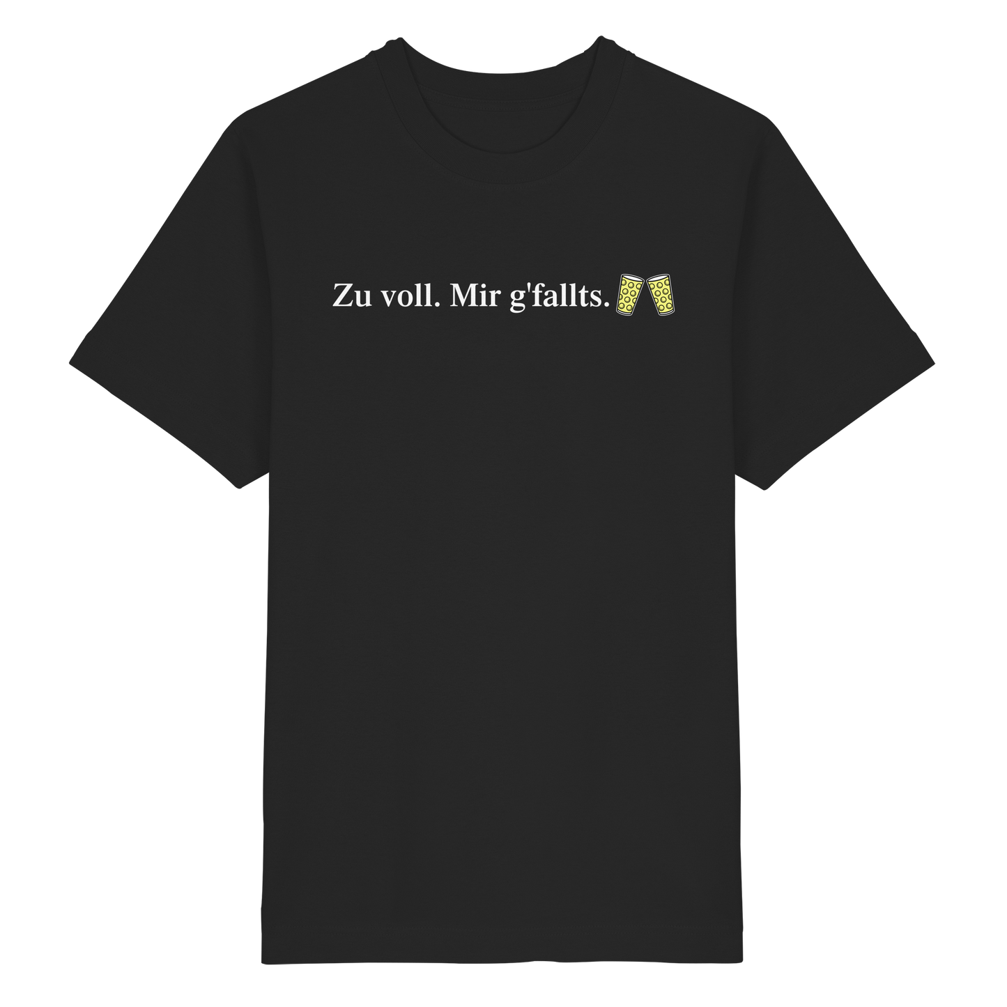 Zu voll - Heavy Oversized Organic Shirt