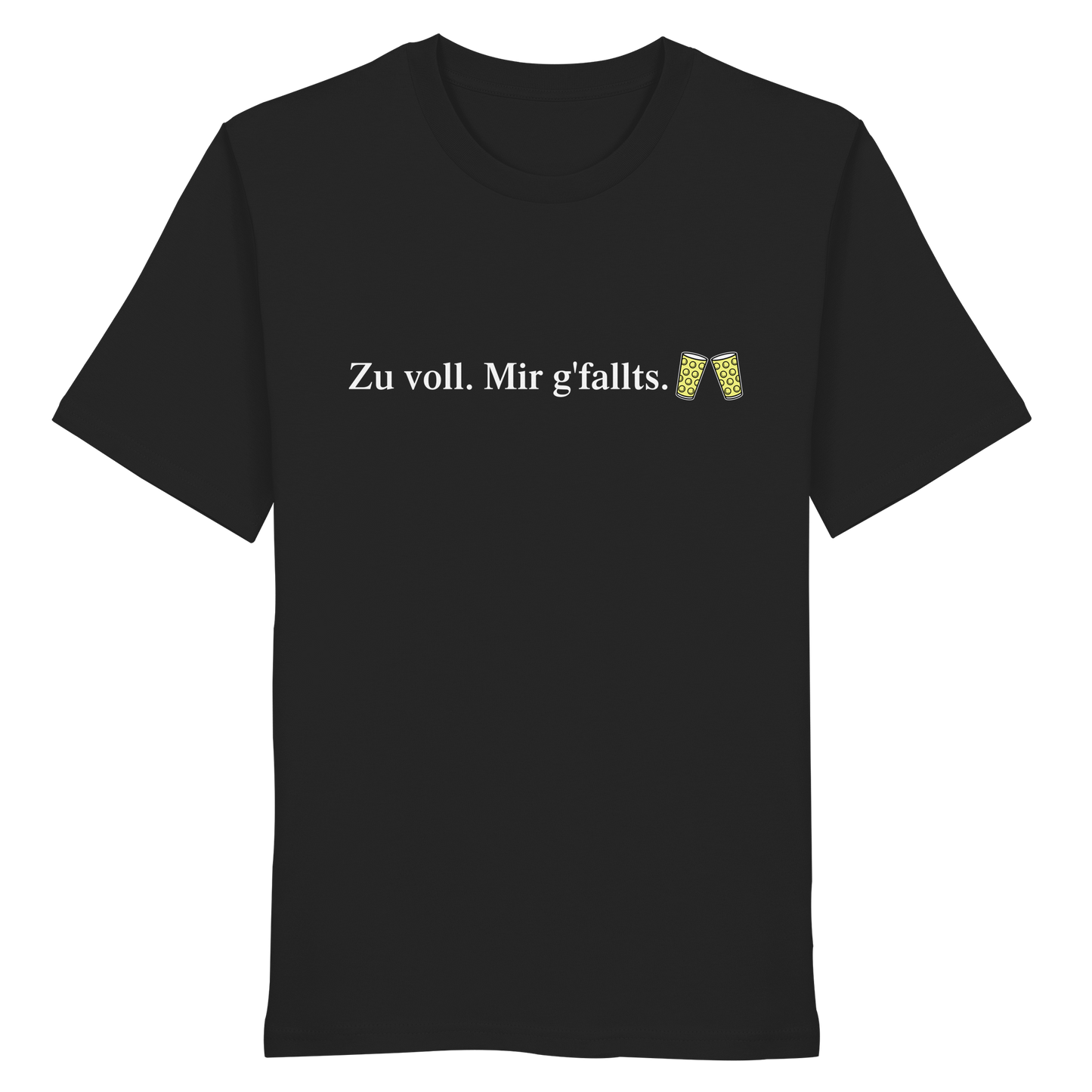 Zu voll - Organic Shirt