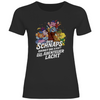 Damen T-Shirt Gummi