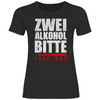 Damen T-Shirt Zwei Alkohol