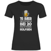 Damen T-Shirt Rülpsen