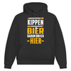 Hoodie Kippen und Bier