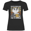Damen T-Shirt Richtig einen rein