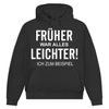 Hoodie Früher